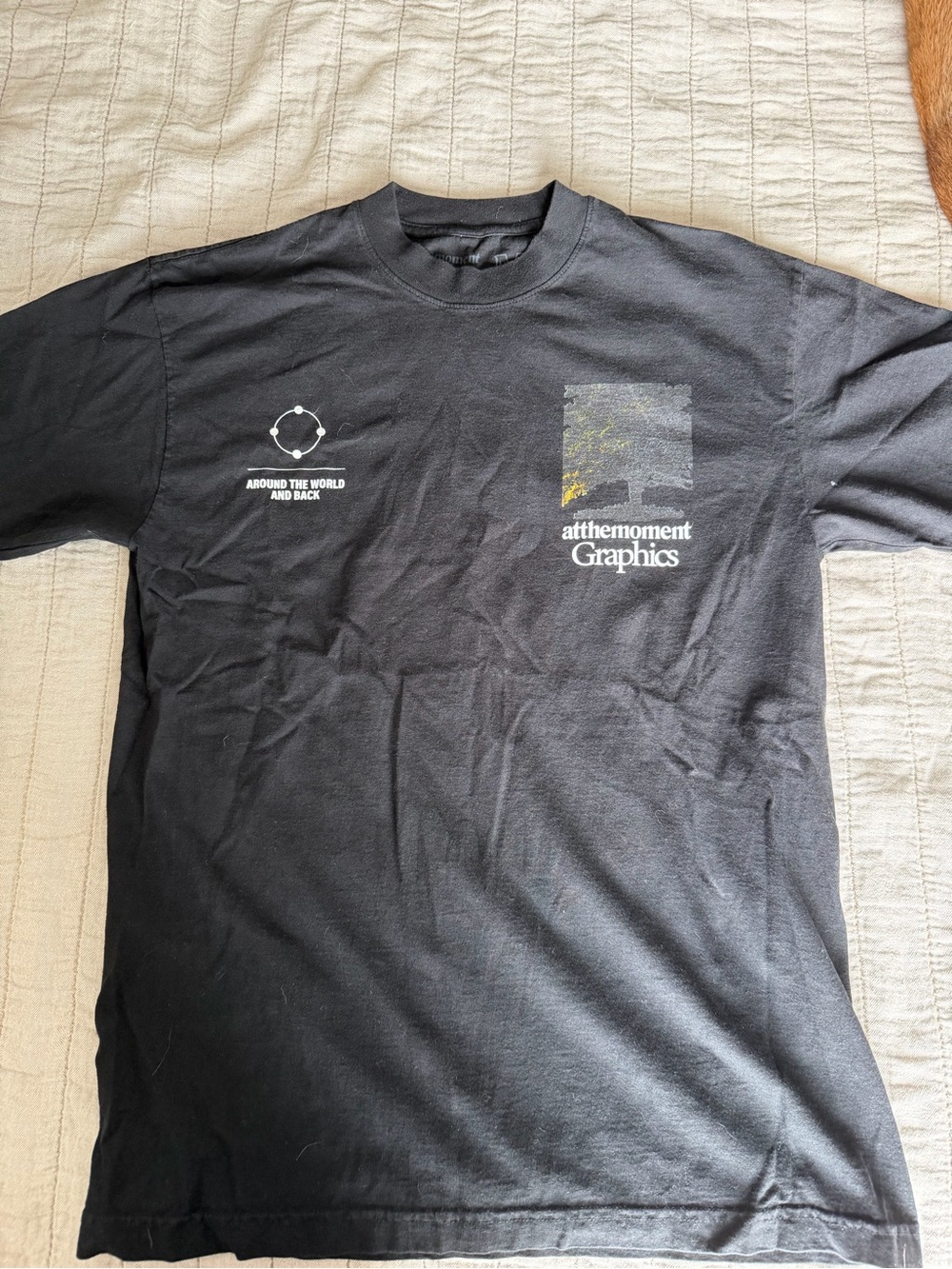 Black Short Sleeve Graphic Tee